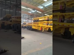 Wielofunkcyjny przyczepa z płaskim łóżkiem z tacą